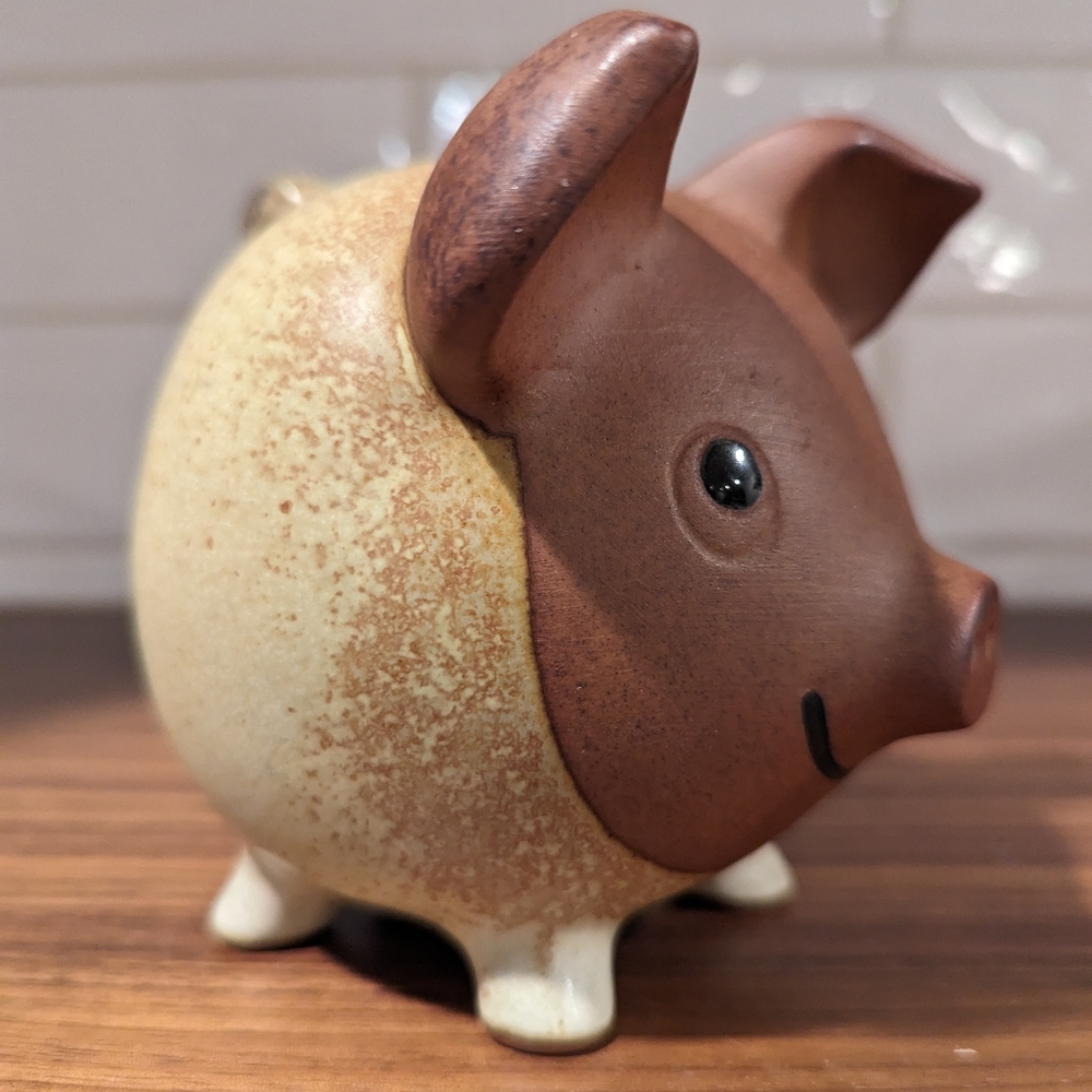 Piggy bank ceramic made in Japan